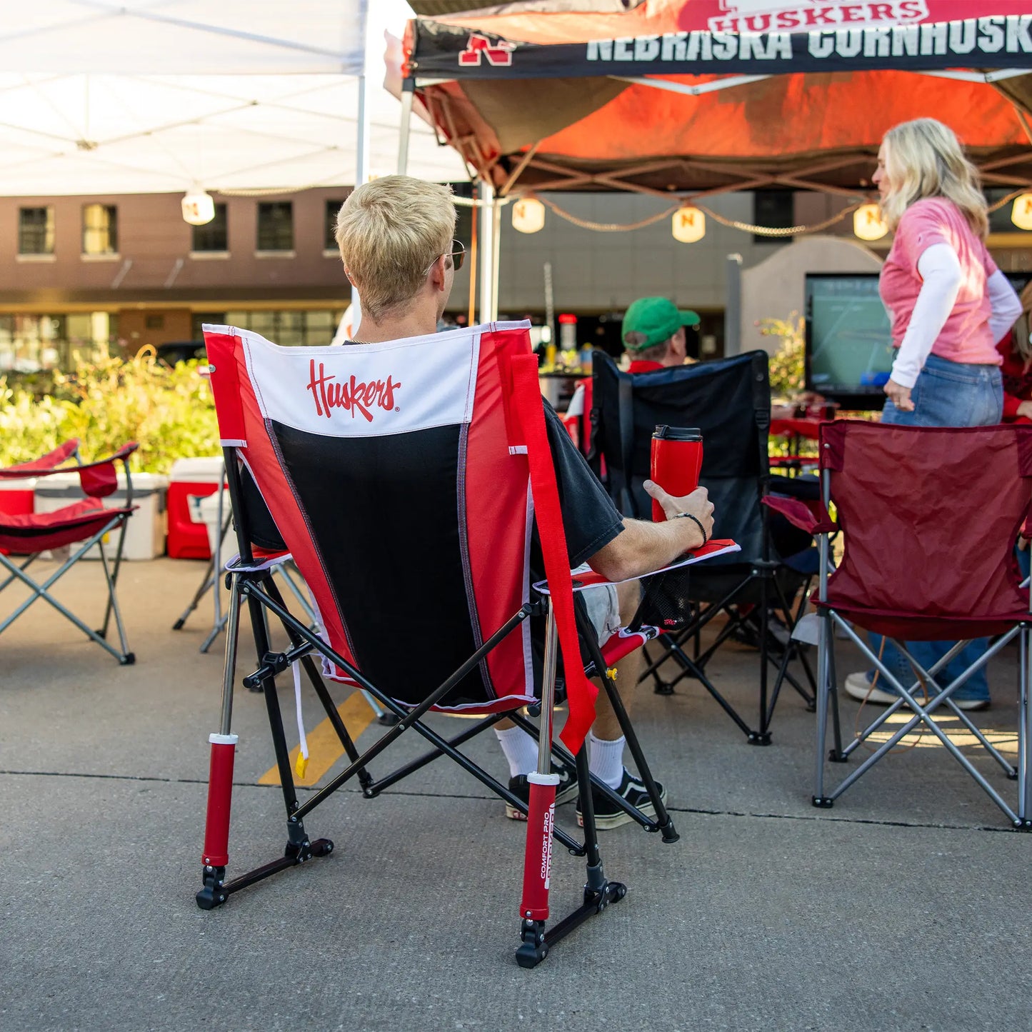 Comfort Pro Rocker™ - Nebraska Cornhuskers