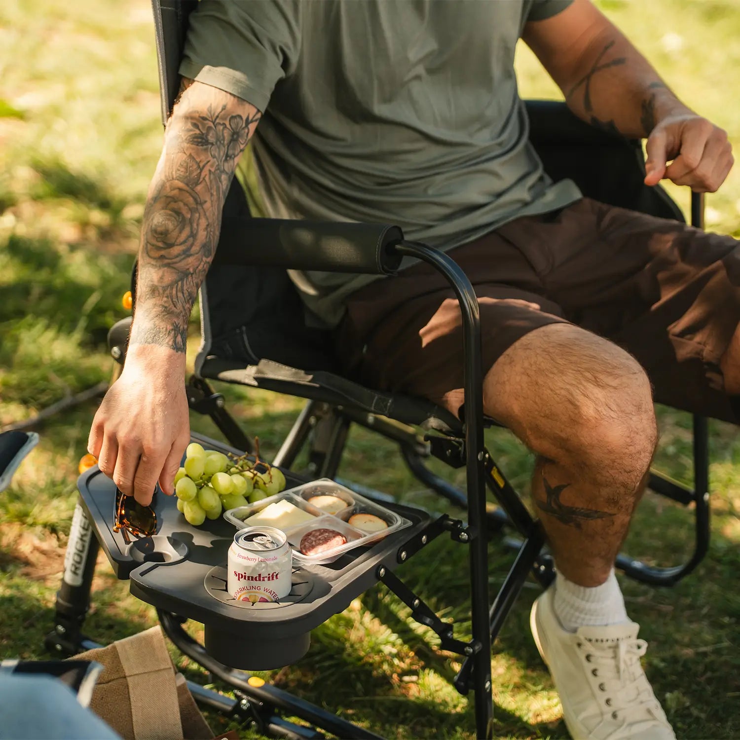 Stowaway Rocker™ with Side Table